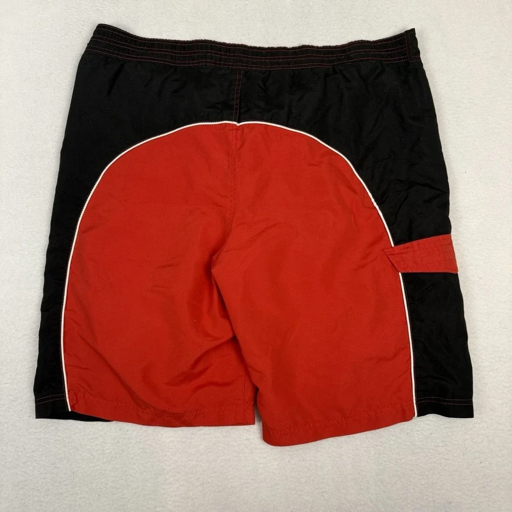 Wisconsin Badgers Board Shorts Swim Trunks G-III Sports‎ Carl Banks Mens XL